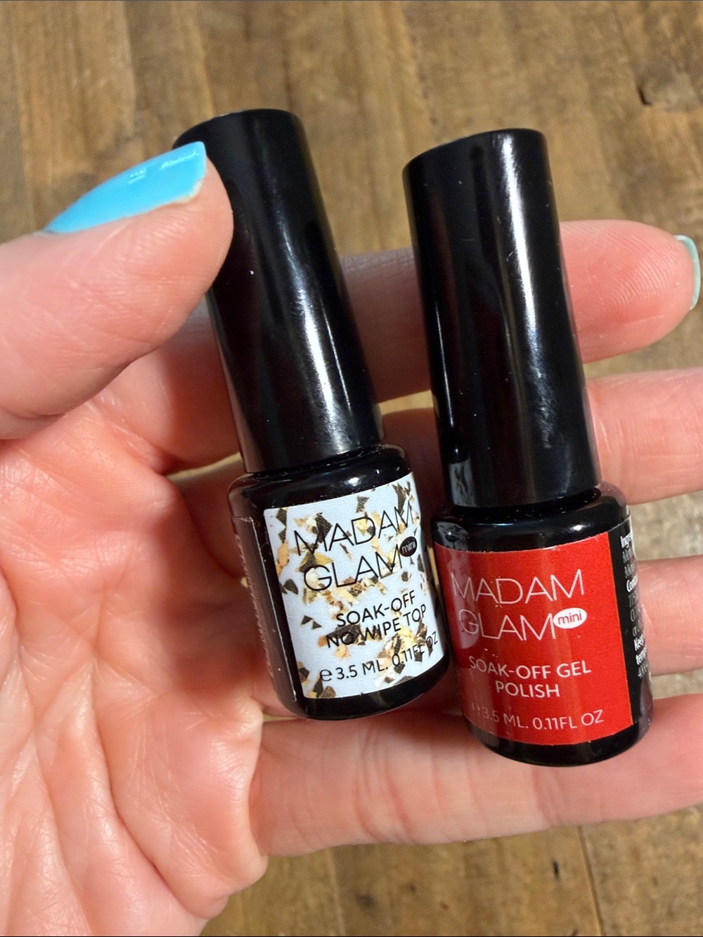 Madam Glam Mini Soak-Off Gel Polish Duo